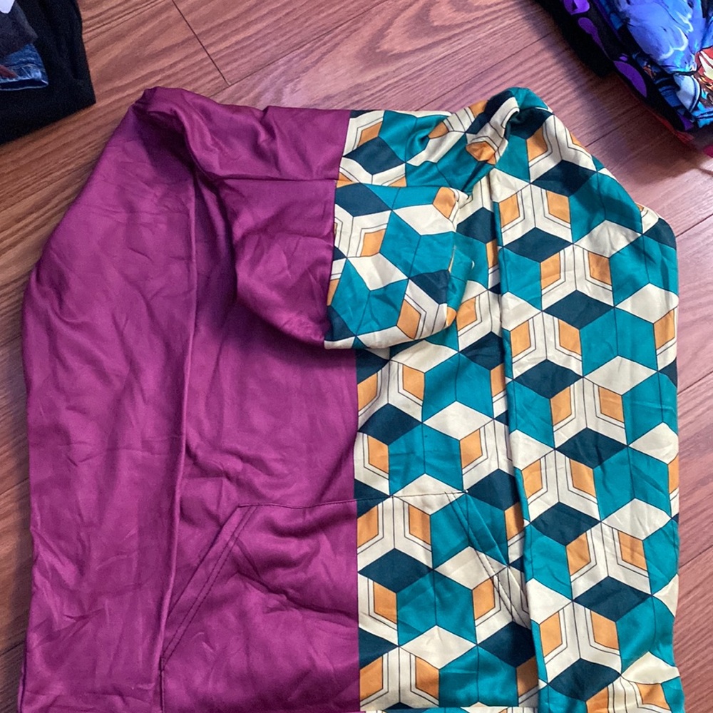 Demon Slayer Pattern Hoodie